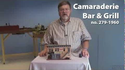 Menards O gauge wooden structure, a Classic Toy Trains video review