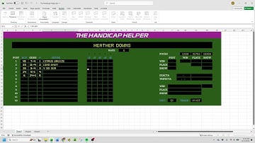 The Handicap Helper Demo