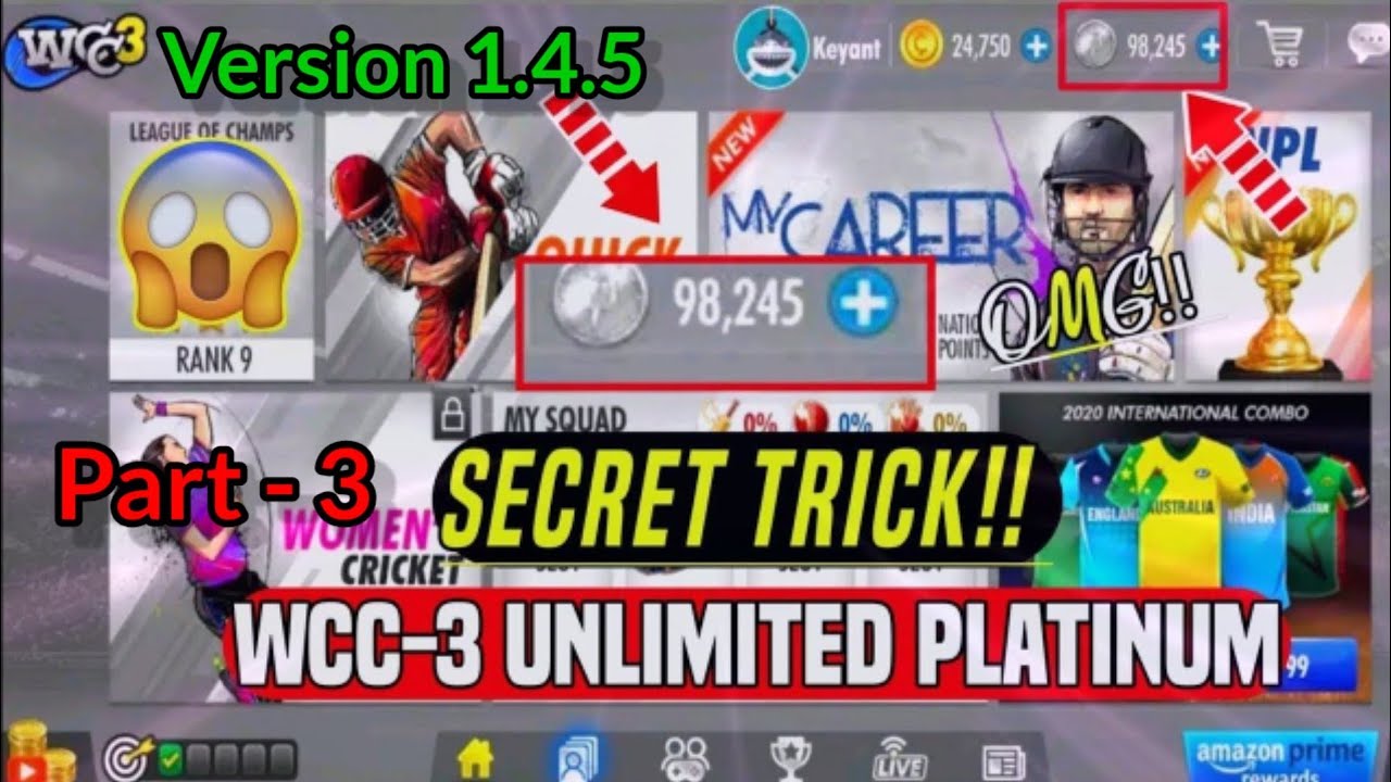 Wcc3 1.4.5 Mod Apk 100 Working 😱 Unlimited Coins And