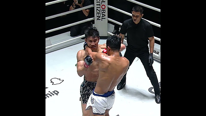 Art of the elbows! 🎯 What's next for Superbon and Tawanchai?