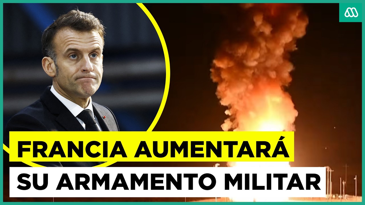 Francia aumentará sus armas nucleares tras conflicto en Medio Oriente
