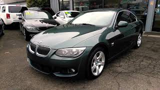 2011 bmw 335i coupe. manual leather loaded