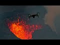 A trip over the lave with drone | #shorts