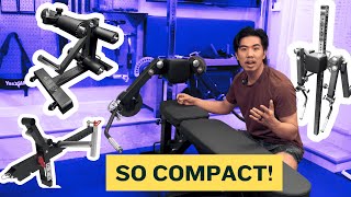 Gentleman Fitness Club : Compact Machines with a Universal Base. Perfect for Apartment Gyms