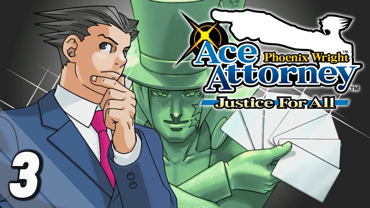 Phoenix Wright: Ace Attorney — Justice For All HD - Ep3 (Case 3 - Second Half) || LunarJade Streams