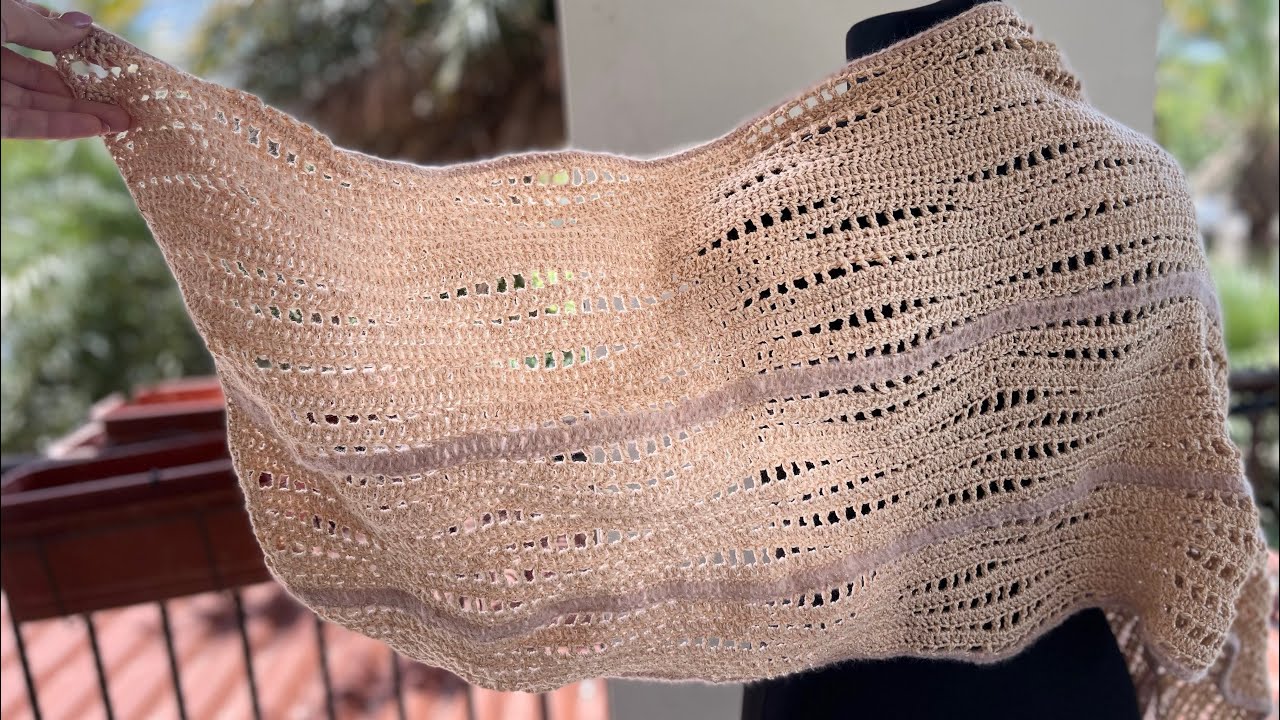 Tutorial: Stola/coprispalle Maya uncinetto