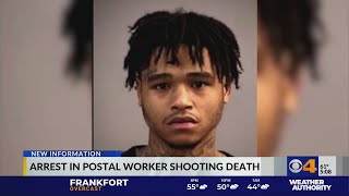 Arrest made in murder of postal worker