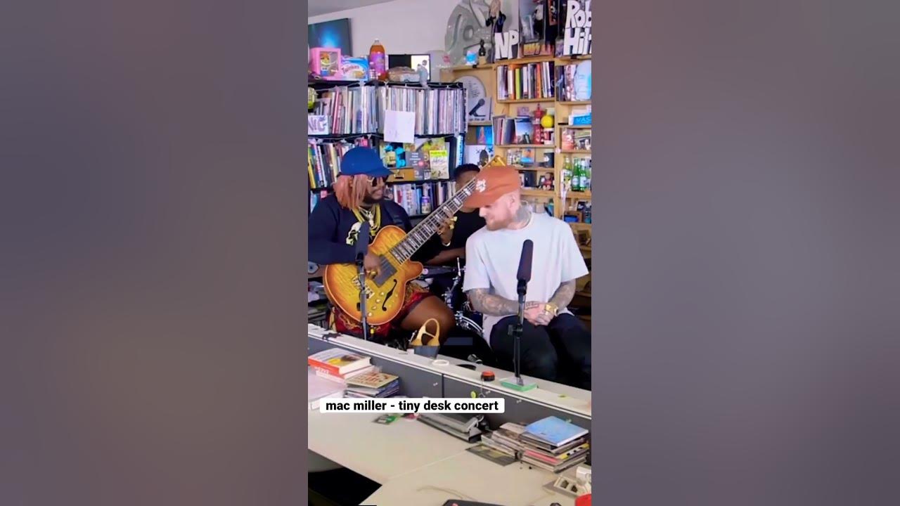 mac miller tiny desk concert 😇 #chillhop #macmiller