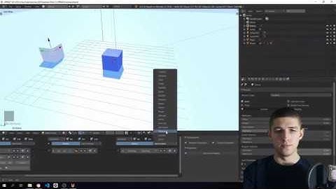 Zombie Cubes - How To Make Enemies in UPBGE (2020)
