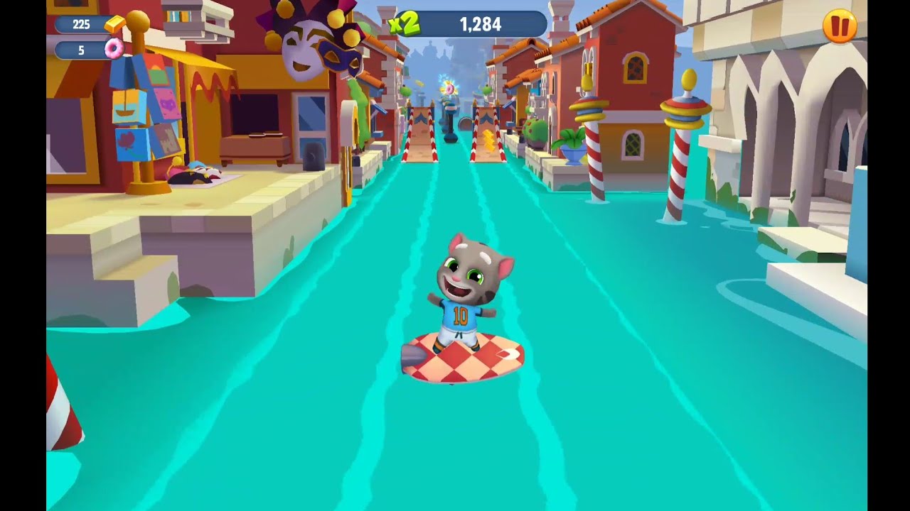 Talking Tom Gold Run Game, Football Tom New Video Full Screen| Android ...