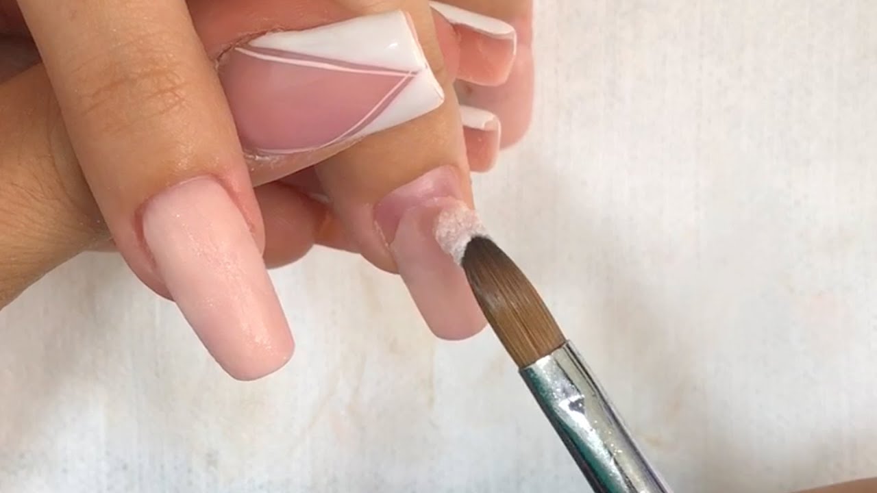 RETOQUE EN UÑAS ACRÍLICAS/ FULL SET PASO POR PASO 🤗