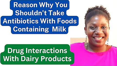 Reason Why You Shouldn't Take Antibiotics While Consuming Foods Containing Milk
