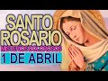 ✅ ROSARIO DE HOY 📿 Oracion Catolica oficial a la Virgen María Viernes 1 Abril 2022 Oración Católica