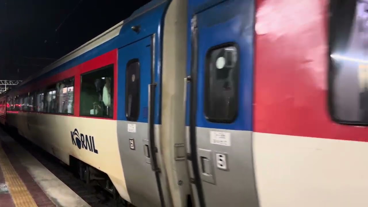 서울발 부산행 무궁화호 #1315 열차 조치원역 발차영상[4K]