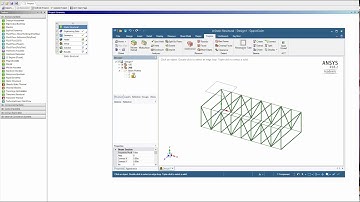 Ansys 18.2 Static Structural Bridge/Truss