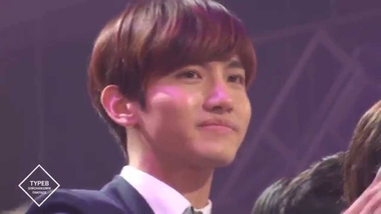 150101 MBC 가요대제전- 오빠 새해 복 많이 받아♥ (Changmin focus)