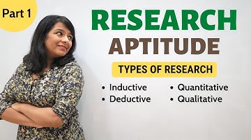 Research Aptitude: As per Latest NTA UGC NET Paper 1 Syllabus (Part 1)