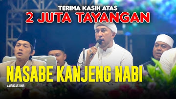 NEW ‼️ Nasabe Kanjeng Nabi - Majelis Az Zahir | Lirik & Terjemah