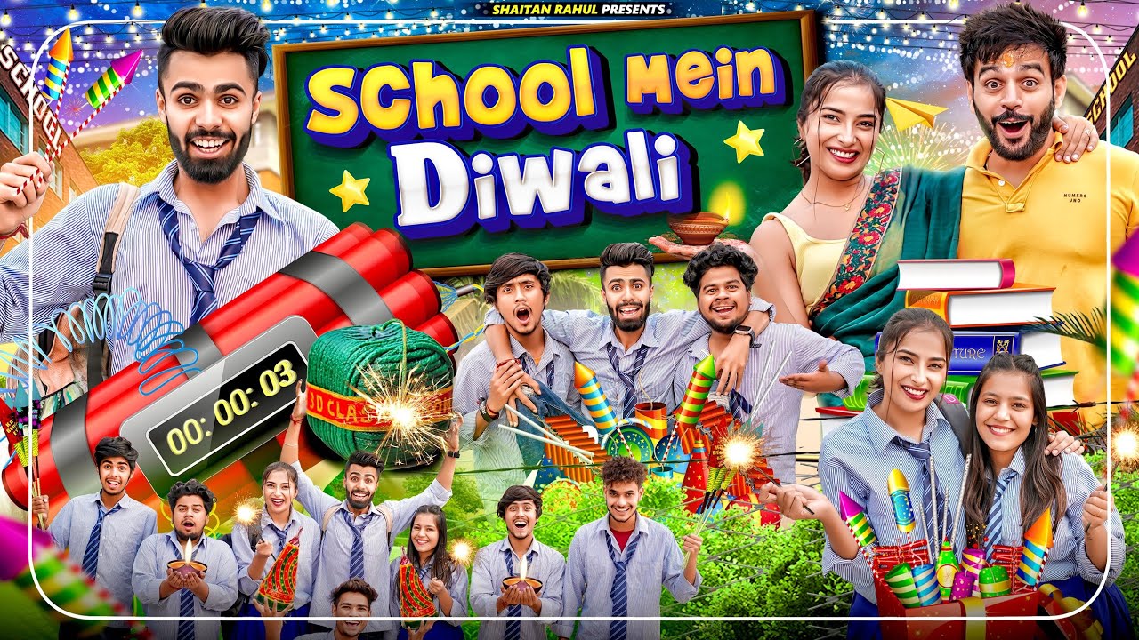 SCHOOL MAIN DIWALI || SHAITAN RAHUL  || LOKESH BHARDWAJ