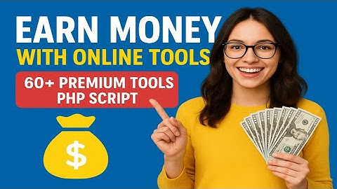 Earn Money with Online Tools Website | 60+ Premium Tools PHP Script