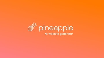 Pineapple Builder - How to build your website, blog and shop using AI