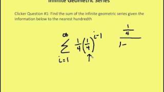 12.4 Infinite Geometric Series (Practice)