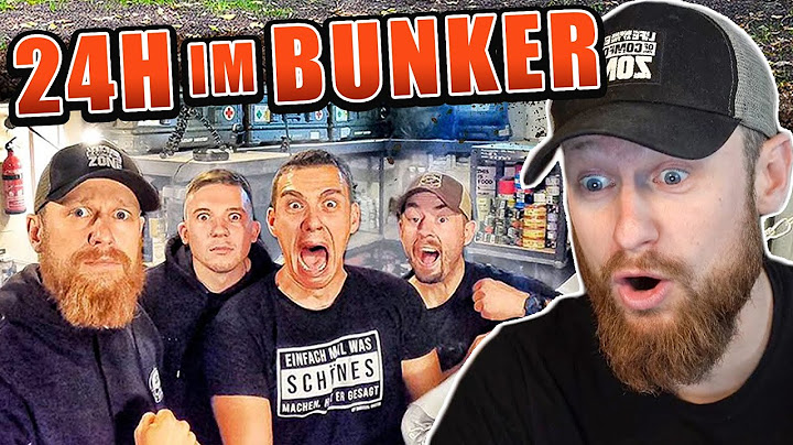 24 Stunden mit 4 LEUTEN im BUNKER überleben - ICH WAR DABEI!  | Fritz Meinecke reagiert