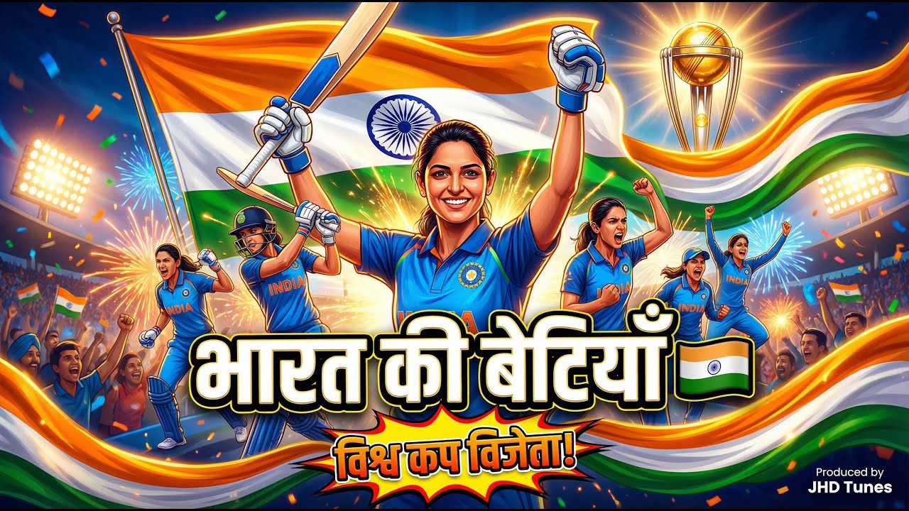 Bharat Ki Betiyan | भारत की बेटियां | JHD Tunes | Women in Blue | World Cup Victory | BCCI | ICC