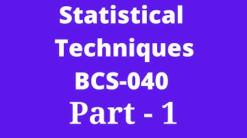 Descriptive Statistics - Collecting Data || Sample