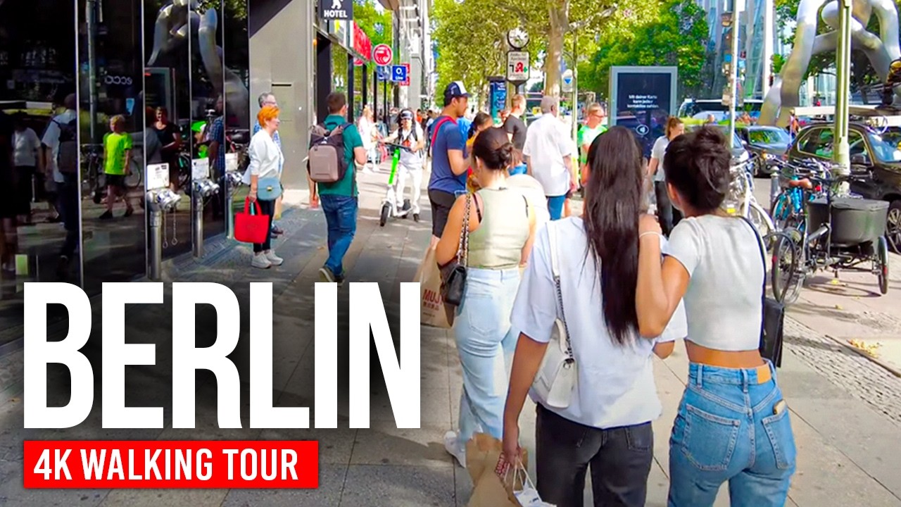 Berlin, Niemcy | Kreuzberg | Spacer po Mieście 4K