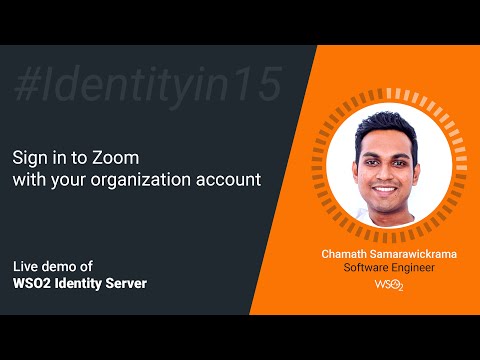 Sign in to Zoom with your organization account #Identityin15