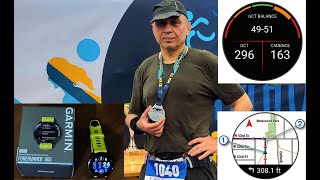 Часы Garmin Forerunner 965. Экран данных. Как настроить экран данных. Добавление карты для занятия