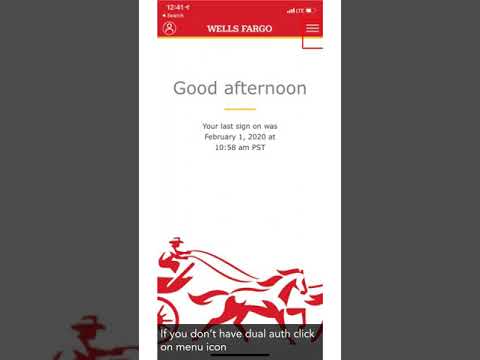 How to secure wells fargo app with dual authentication