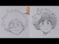 How To Draw Izuku Midoriya In Few Simple Steps! |Boku no Hero Academia| | ss_art1