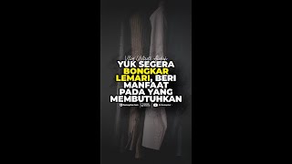 YUK, SEGERA BONGKAR ISI LEMARI - Vlog Ustadz M Abduh Tuasikal