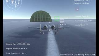 Silantro Flight Simulator : Aircraft Resupply (Re-Arm and Refuel) Integration