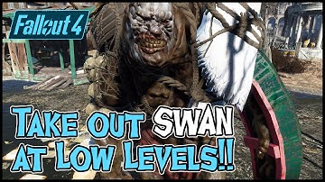 Ridiculously Easy Way to Take Out Swan at Low Levels in Fallout 4