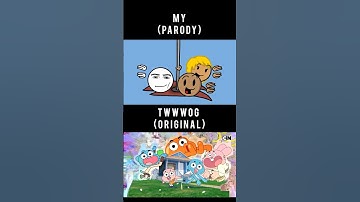 the wonderfully weird world of gumball intro parody #gumball #tawog #twwwog #meme #animation #parody
