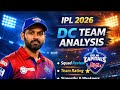 DC Team Analysis 2026 🔥 Best Playing 11 | KL Rahul | Squad, Strengths &amp; Weakness