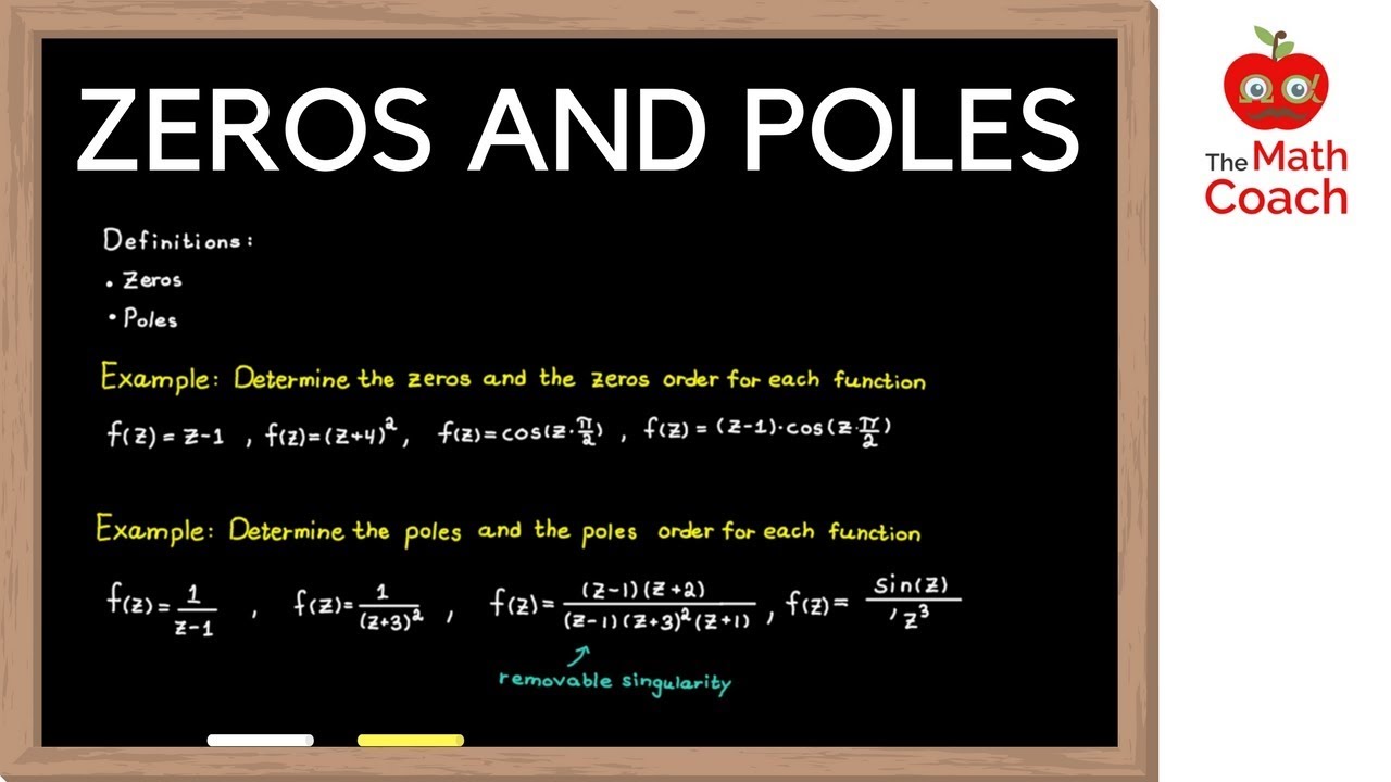 Zeros and Poles | Removable Singularity | Complex Analysis #7 - YouTube