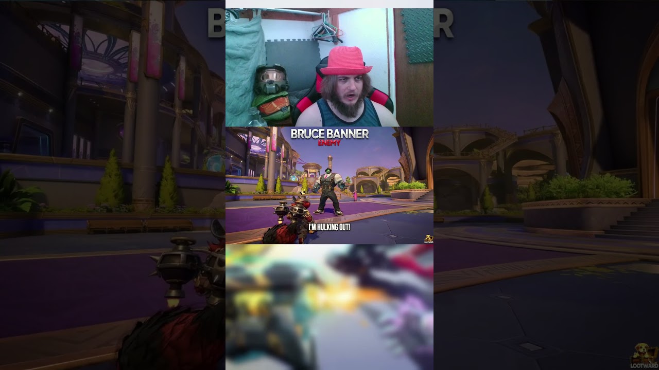 Voice Actor FOR FUN - BRUCE BANNER ULT! #marvel #games #gaming #funnyvideo #gamer #funny