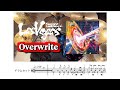 【譜面DL可】Overwrite / Fear, and Loathing in Las Vegas【叩いてみた】Drum Cover