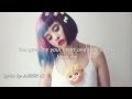 Melanie Martinez Thousand Words Lyrics HD Melanie Martinez Thousand Words Lyrics HD