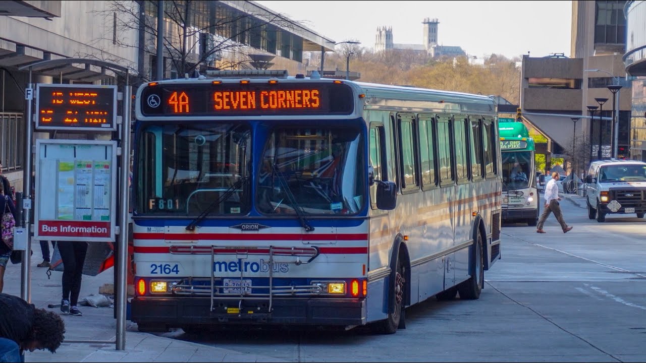 diesel cologne WMATA Metrobus 2000 Orion V #2164 On Route 4A