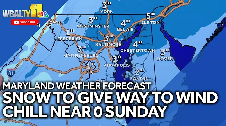 Tony's updated overnight snowfall forecast