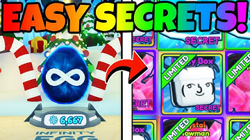 How To Hatch ALL New CHRISTMAS EVENT SECRET Pets SUPER FAST in Bubble Gum Simulator INFINITY