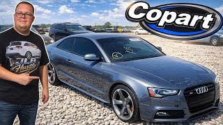 Copart New Orleans Auction: I found this Audi S5 and I couldn't believe its condition.
