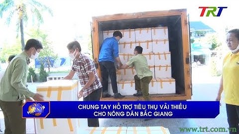 Chung tay hỗ trợ tiêu thụ vải thiều cho nông dân Bắc Giang
