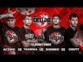 Chuty vs Aczino vs Teorema vs Dominic | Eliminatorias | BDM Deluxe 2018.