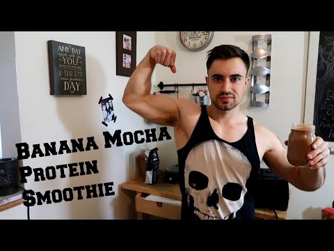 Mocha Protein Smoothie Vegan style